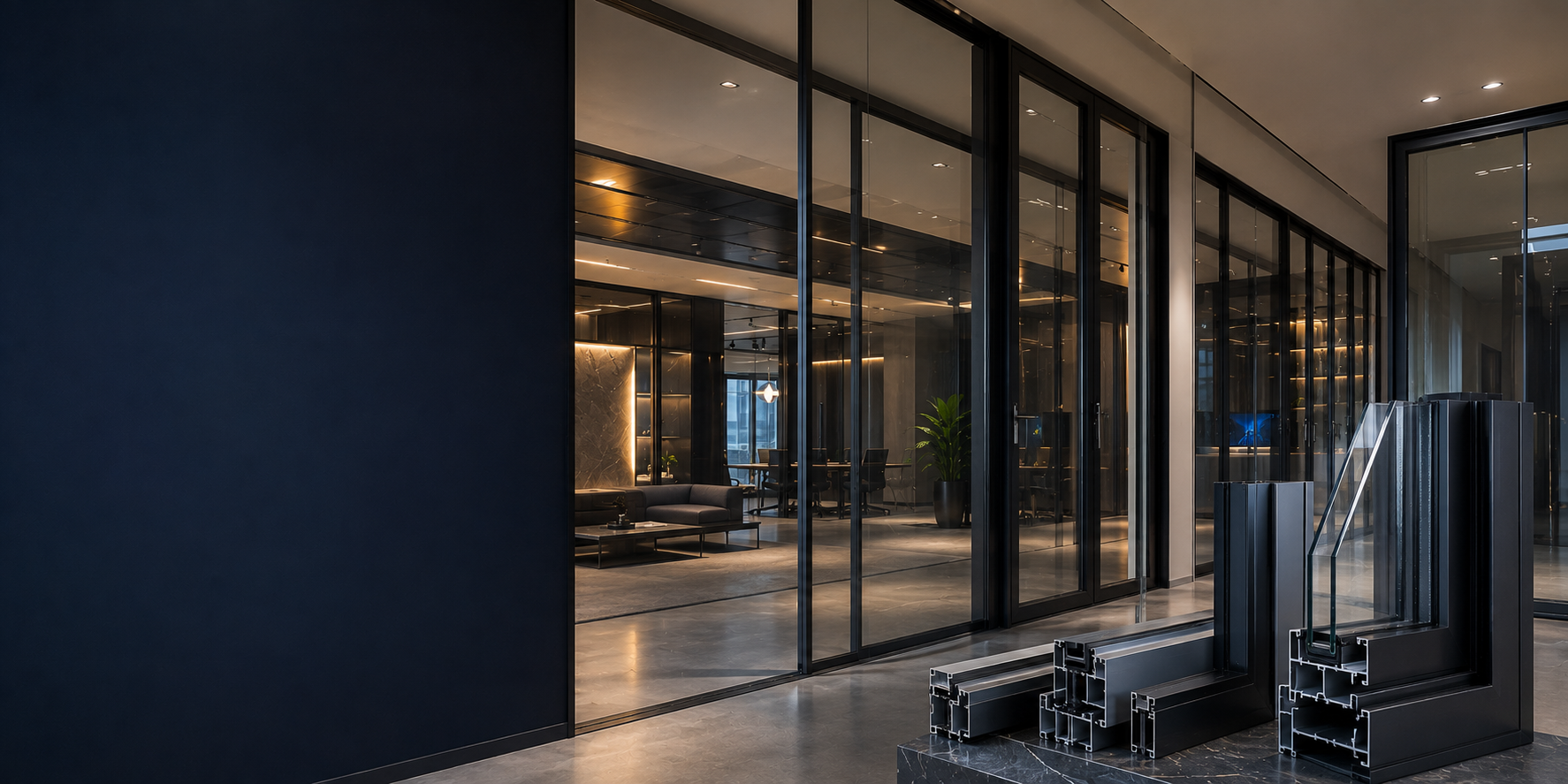Aluminium & Glass — Metalia Fab facility