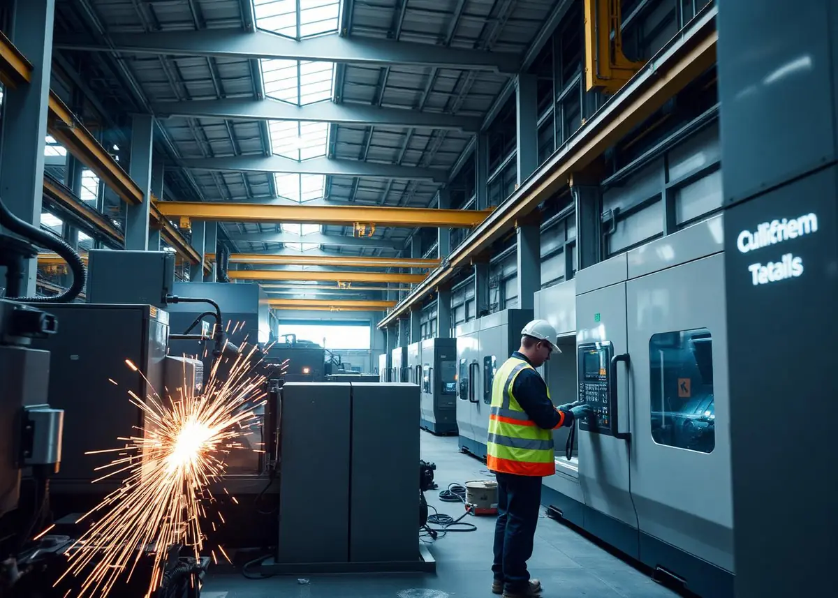 Fabrication shop floor
